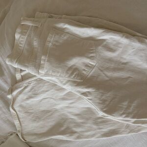 Madewell Slim Wide Leg Crop off-white size 27